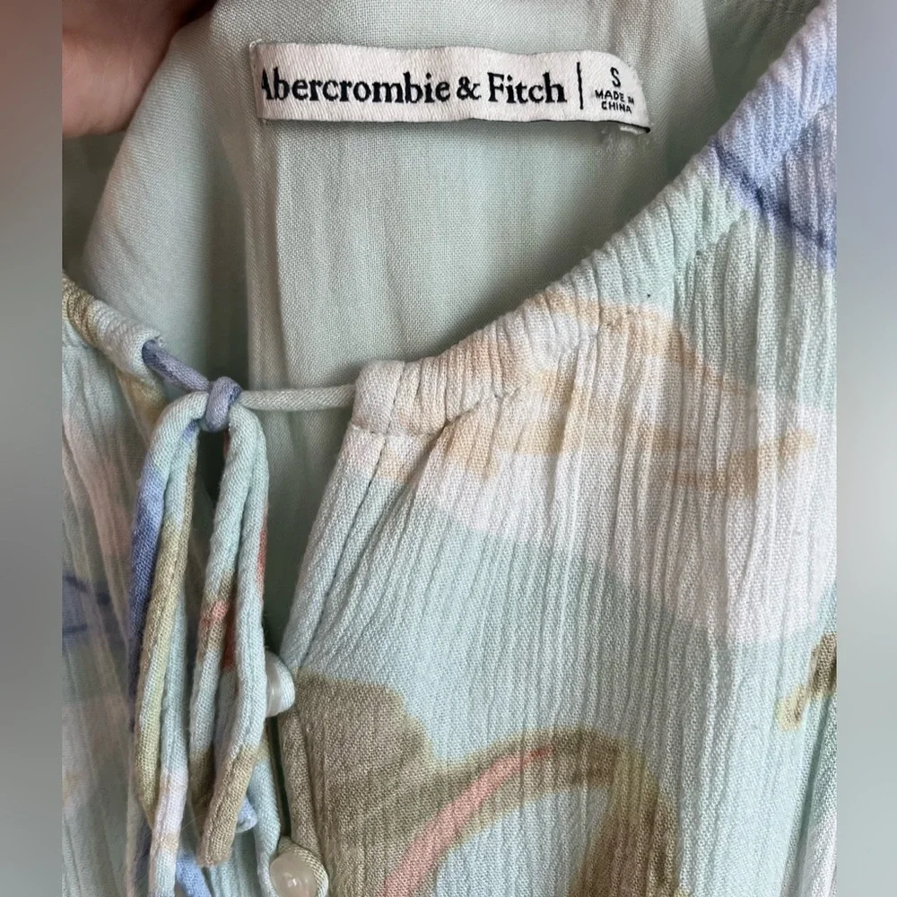 Abercrombie & Fitch Tropical Maxi Dress
